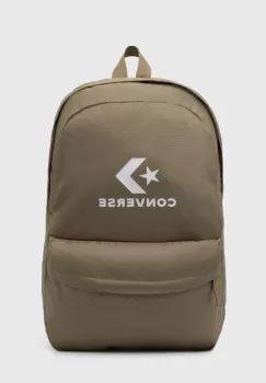 Converse rucsac culoarea verde, mare, cu imprimeu, 10025485-A09 imagine