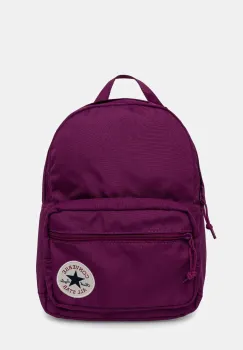 Converse rucsac culoarea violet, mic, neted, 10020538-A08 imagine
