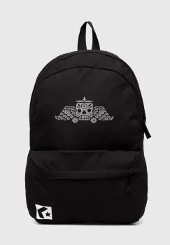 Converse rucsac Dia De Muertos culoarea negru, mare, cu imprimeu imagine