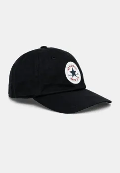 Converse sapca de baseball din bumbac culoarea negru, uni, 10027421-A05 imagine