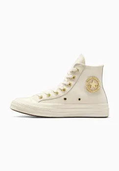 Converse tenisi Chuck 70 culoarea alb, A12555C imagine