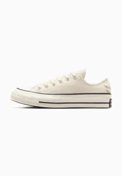 Converse tenisi Chuck 70 culoarea alb, A12557C imagine