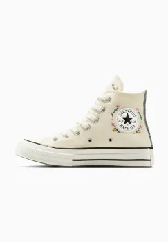 Converse tenisi Chuck 70 culoarea alb, A15548C imagine
