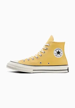 Converse tenisi Chuck 70 culoarea galben, A10526C imagine