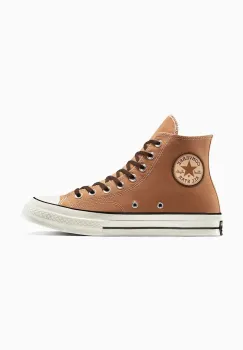Converse tenisi Chuck 70 culoarea maro, A13291C imagine