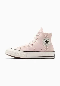 Converse tenisi Chuck 70 culoarea roz, A10670C imagine