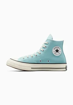 Converse tenisi Chuck 70 culoarea turcoaz, A10522C imagine