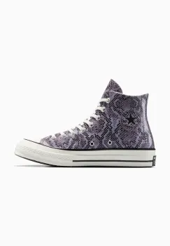 Converse tenisi Chuck 70 culoarea violet, A13610C imagine