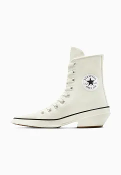 Converse tenisi Chuck 70 De Luxe Pointed culoarea alb, A13017C imagine