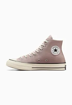 Converse tenisi Chuck 70 femei, culoarea maro, A09468C imagine
