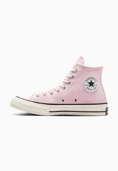 Converse tenisi Chuck 70 femei, culoarea roz, A10527C imagine