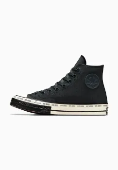 Converse tenisi Chuck 70 GTX culoarea negru, A09483C imagine