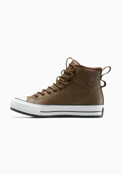 Converse tenisi Chuck Taylor All Star Hiker Boot Water Repellent culoarea maro, A13235C imagine