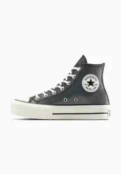 Converse tenisi Chuck Taylor All Star Lift culoarea gri, A14519C imagine