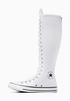 Converse tenisi Chuck Taylor All Star Xx-Hi femei, culoarea alb, A10456C imagine
