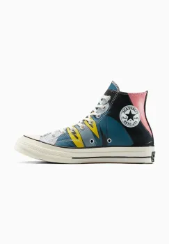 Converse tenisi Converse x Tom and Jerry Chuck 70 culoarea negru, A15110C imagine