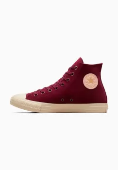 Converse tenisi Converse x Wonka Chuck Taylor All Star Corduroy barbati, culoarea bordo, A08153C imagine