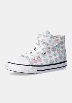 Converse tenisi copii CHUCK TAYLOR ALL STAR 1V culoarea alb, A08379C imagine