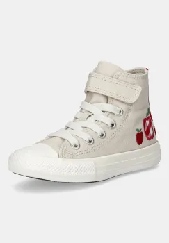 Converse tenisi copii CHUCK TAYLOR ALL STAR 1V culoarea bej, A13177C imagine