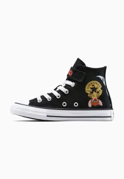 Converse tenisi copii Chuck Taylor All Star 1V culoarea negru, A15114C imagine