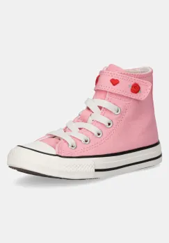 Converse tenisi copii Chuck Taylor All Star 1V culoarea roz, A10714C imagine