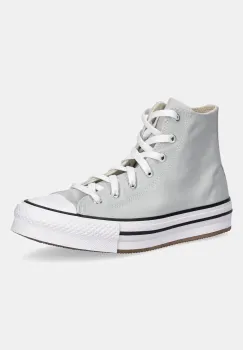 Converse tenisi copii CHUCK TAYLOR ALL STAR EVA LIFT culoarea gri, A13122C imagine