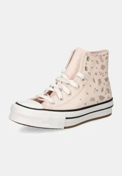 Converse tenisi copii CHUCK TAYLOR ALL STAR EVA LIFT culoarea roz, A08397C imagine