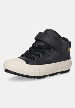 Converse tenisi copii CHUCK TAYLOR ALL STAR MALDEN STREET BOOT culoarea negru, A13144C imagine