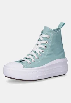 Converse tenisi copii Chuck Taylor All Star Move culoarea turcoaz, A10703C imagine