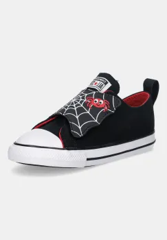 Converse tenisi copii CHUCK TAYLOR ALL STAR ONE STRAP culoarea negru, A15582C imagine