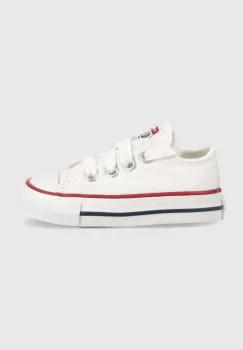 Converse tenisi copii CONVERSE SHOES 7J256 culoarea alb imagine