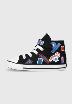 Converse tenisi copii culoarea negru imagine
