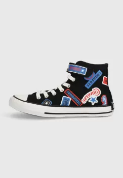 Converse tenisi copii culoarea negru imagine
