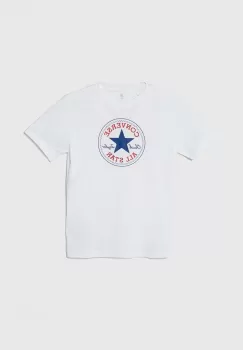 Converse tricou copii culoarea alb, cu imprimeu imagine