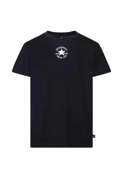 Converse tricou copii culoarea negru, cu imprimeu imagine