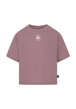 Converse tricou copii culoarea roz, cu imprimeu imagine