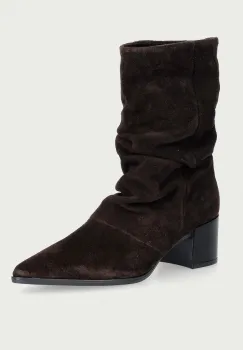 Copenhagen botine cu toc pentru femei din piele intoarsa imagine