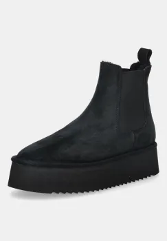 Copenhagen cizme de zapada din piele intoarsa culoarea negru, CPH259 black imagine