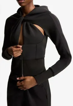 Coperni bluza Puma x Coperni femei, culoarea negru, cu gluga, neted, 628302 imagine
