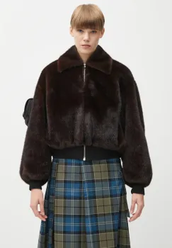 Coperni geaca Faux Fur Bomber imagine