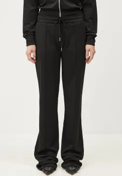 Coperni pantaloni Tracksuit Trousers femei, culoarea negru, drept, high waist, COPJS83567 imagine