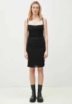 Coperni sacou Belted Pocket Tailored culoarea negru, oversize, neted, COPV69F3004 imagine