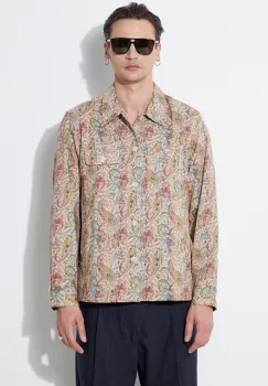 Corridor geaca Paisley Jacquard Military Jacket barbati, de tranzitie, MJ0026 imagine