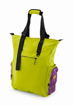 Crash Baggage geanta SOFT SIDE TOTE BAG 42x45x12 cm culoarea verde, CB325 imagine