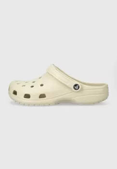 Crocs papuci Classic barbati, culoarea bej, 10001 imagine