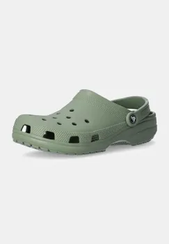 Crocs papuci Classic barbati, culoarea verde, 10001 imagine