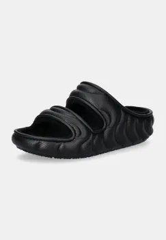 Crocs papuci Classic Cozzy Overpuff Sandal culoarea negru, 210074 imagine