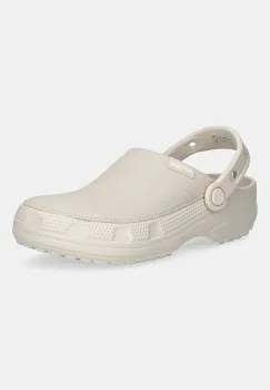Crocs papuci Classic Crafted Clog culoarea bej, 211354 imagine