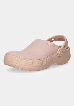 Crocs papuci Classic Crafted Clog culoarea bej, 211354 imagine