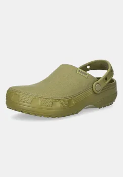Crocs papuci Classic Crafted Clog culoarea verde, 211354 imagine